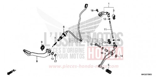 PEDALE CMX500AL de 2020